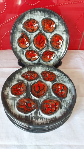 Assiettes huitres pornic - à,