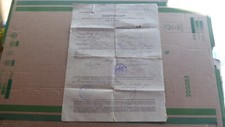 1919 certificat detachement - certificat,