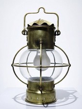 Lanterne marine globe de verre