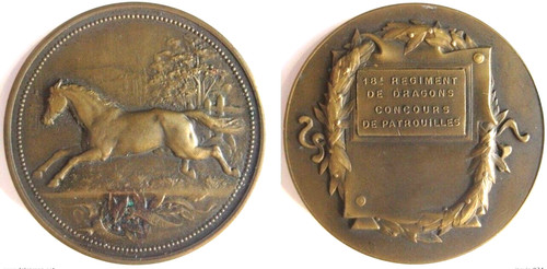 Médaille 18e régiment - médaille,