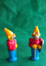 FIGURINE THE SIMPSONS GRANDPA SIMPSON  1 PIECE DE JEUX D'ECHEC POUR REMPLACEMENT