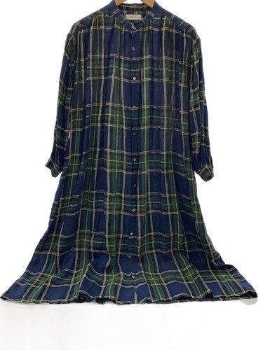 Robe chemise longue - , verte