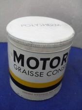 BOITE A GRAISSE GARAGE "   VEEDOL   MOTORINE   " ANNÉES   50