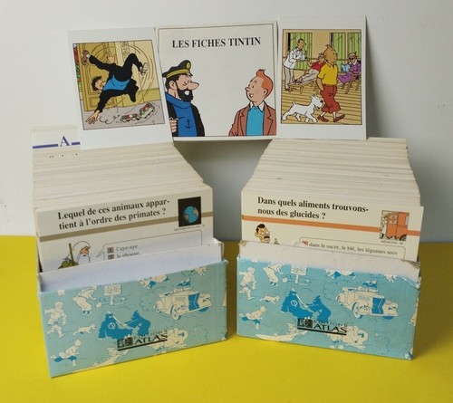 Les fiches tintin environ - tintin,