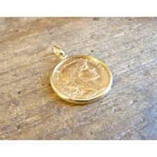 Pendentif porte-pièce lisse