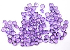 5 MM Naturel Améthyste Carré