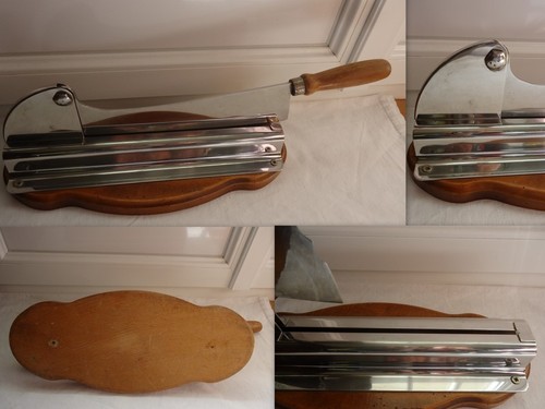 Coupe pain inox lame crantee - pain,