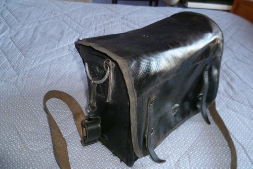 Sacoche cuir toile - sacoche, &