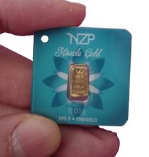 Lingot d’Or 24 carats (999,9) 0,01 gramme