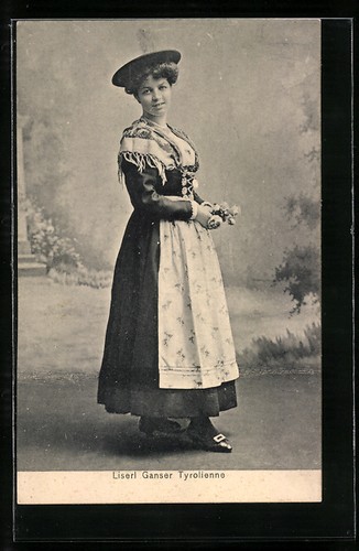 Carte postale tyrolienne - carte,