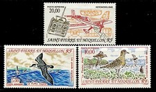Saint Pierre et Miquelon - N° PA71-73** - Poste Aérienne