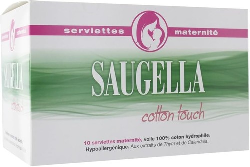 Saugella serviettes maternité - serviettes,