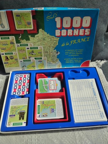 Jeu société 1000 bornes - société,