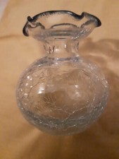 Petit Vase Boule en Verre.En parfait état. 