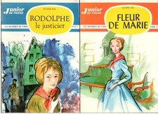 Eugène Sue - Les Mystères de Paris - 2 vol - Junior de poche 8/9 - 1963