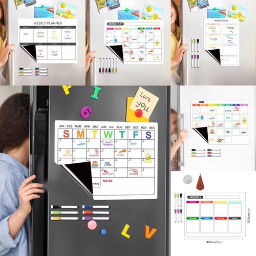 Tableau calendrier magnétique - calendrier,