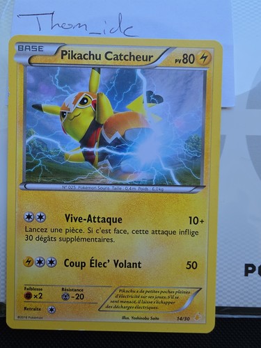Carte pokémon pikachu - pokémon,