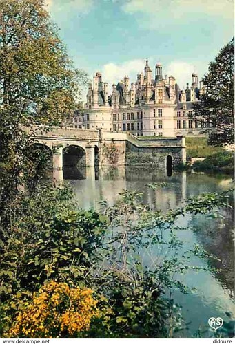 Carte postale chambord - postale,