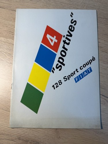 Brochure fiat 128 sport - fiat, coupé