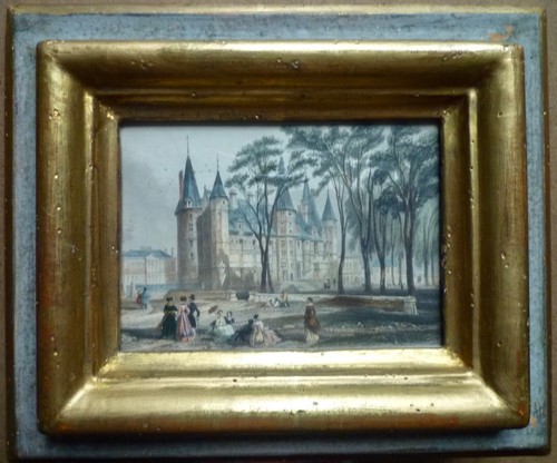 Rouargue gravure aquarellée - gravure,