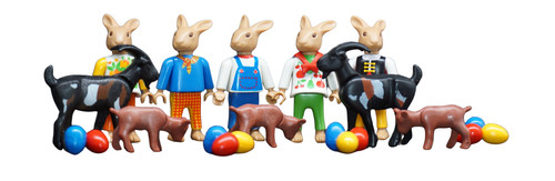 Playmobil lapin pâques - lapin,