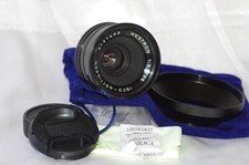 RARE objectif M42 35mm f3,5 ISCO WESTRON avec bouchons, pare-soleil, housse TBE