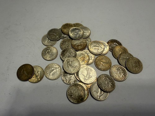 Lot pièces 50 centimes - ,