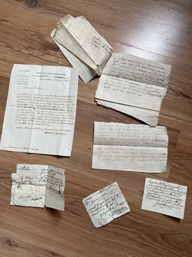 Lot documents anciens - lot, 11