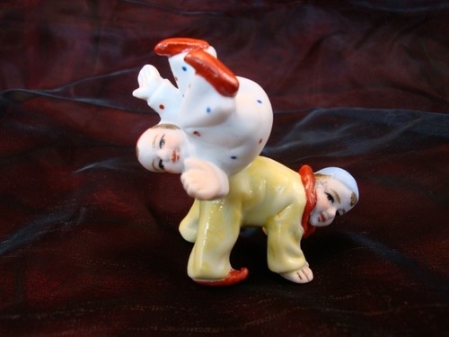 Figurine clown pierrot - clown,