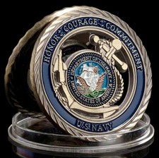 US Navy Honor Courage