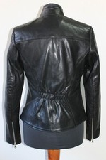 Veste Moto Biker En Cuir