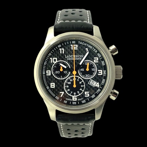 Landeron chronographe acier - landeron,