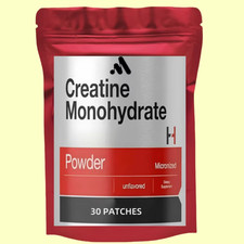 Patchs Transdérmiques Monohydratés De Créatine - Supports Les Muscles, L'Énergie