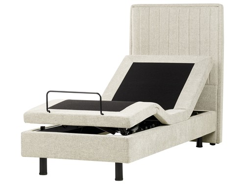 Lit réglable moderne tissu - lit,