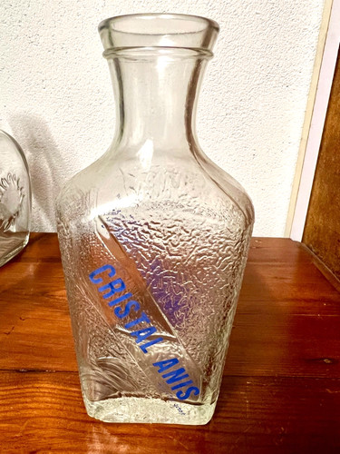 Carafe pastis cristal - cristal, anis