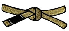 Patch ceinture marron BJJ