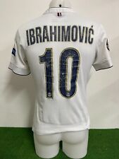 Maillot Psg Ibrahimovic Match Worn Émis Vintage Jersey Camiseta Coa