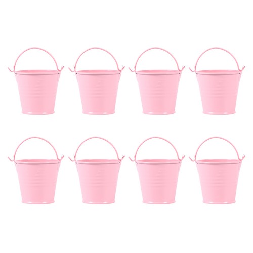 8pcs seau étain - seau, en