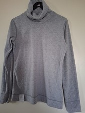 sweat col roulé "wed'ze" gris