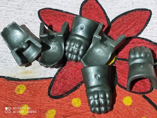 Playmobil gants anthracites - gants,