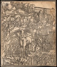 1502 Rare gravure originale