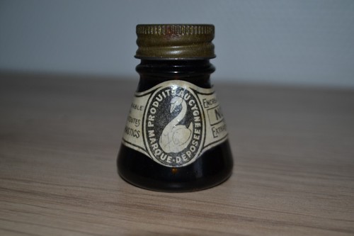 Ancienne bouteille encre - bouteille, "au
