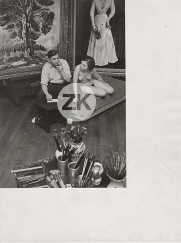 Moïse kisling peintre atelier - kisling,