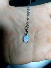Collier fantaisie opale