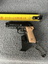 Réplique Mini pistolet porte-clés en métal Beretta 92F Chargeur Amovible Jouer