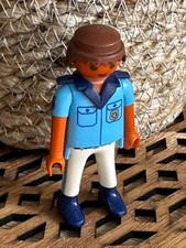 PLAYMOBIL  Officier Homme Policier - Quad Plage Mer - set 3655