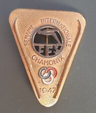 Insigne Ski Chamonix 1947