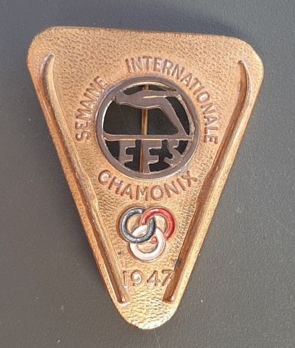 Insigne ski chamonix - insigne,