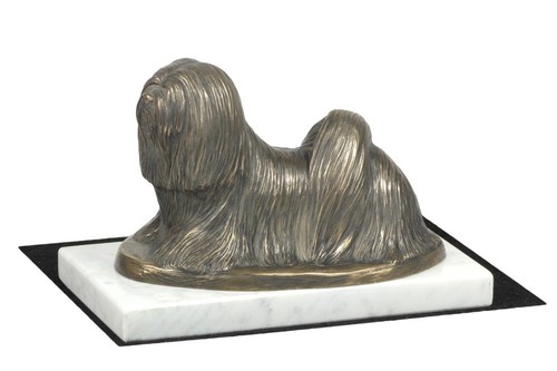 Lhassa apso figurine avec un - -,