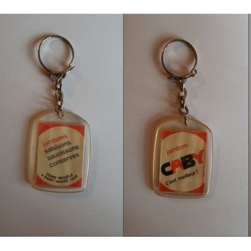 Porte clés caby jambon - porte-clés,